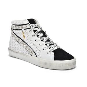 Vintage Havana Stylish Black and White High-Top Sneakers size 9